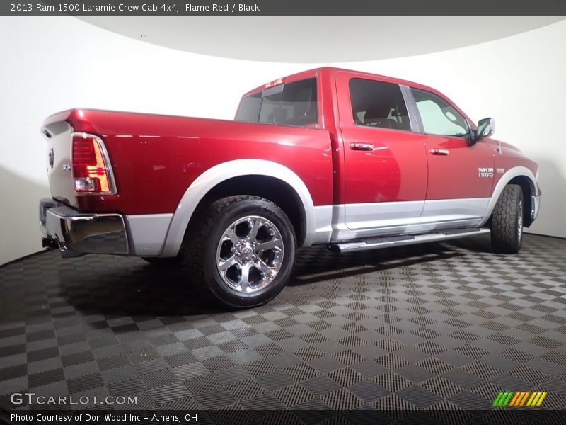 Flame Red / Black 2013 Ram 1500 Laramie Crew Cab 4x4