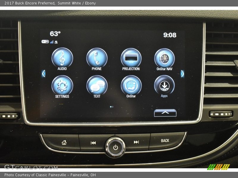 Summit White / Ebony 2017 Buick Encore Preferred