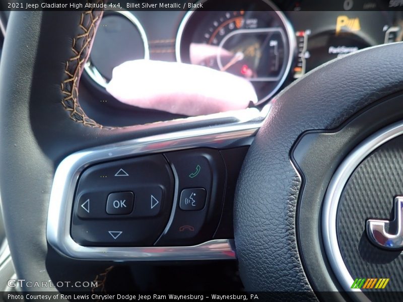 Billet Silver Metallic / Black 2021 Jeep Gladiator High Altitude 4x4
