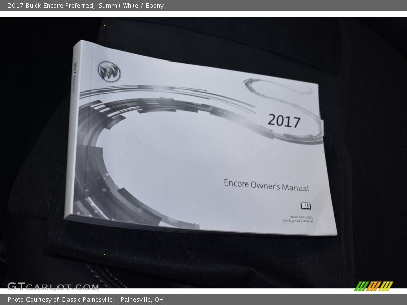 Summit White / Ebony 2017 Buick Encore Preferred