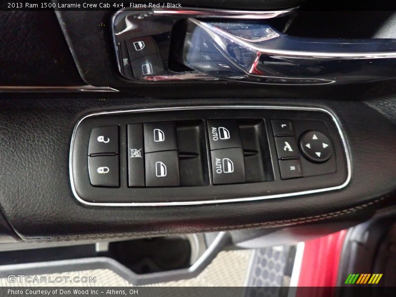 Flame Red / Black 2013 Ram 1500 Laramie Crew Cab 4x4