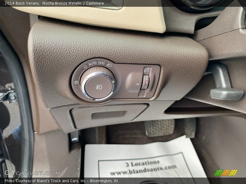 Mocha Bronze Metallic / Cashmere 2014 Buick Verano