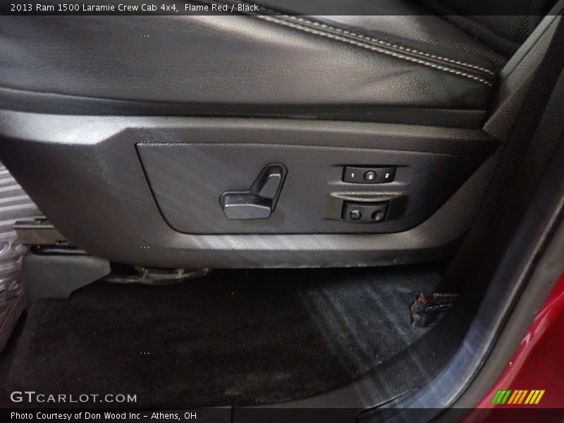 Flame Red / Black 2013 Ram 1500 Laramie Crew Cab 4x4