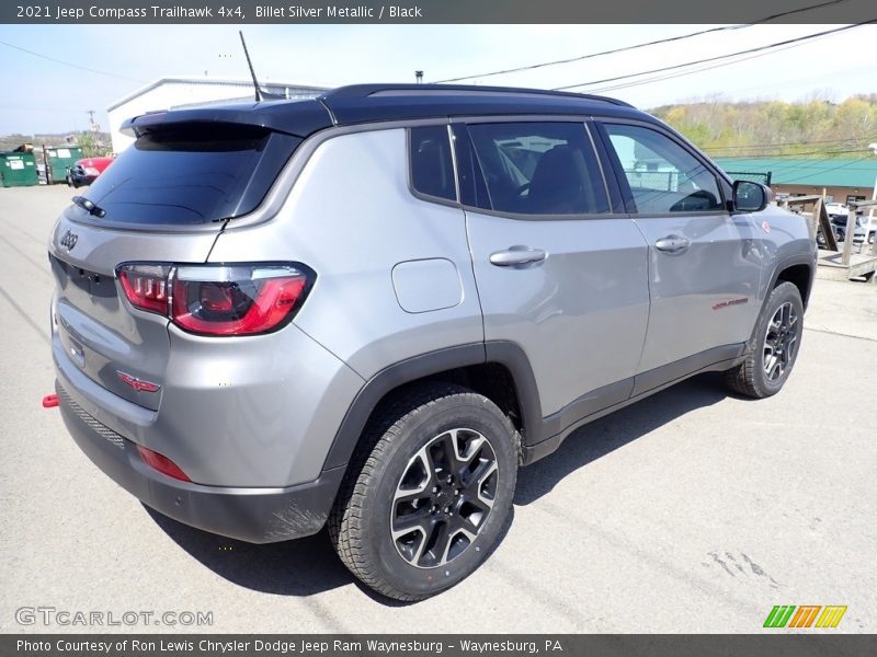Billet Silver Metallic / Black 2021 Jeep Compass Trailhawk 4x4