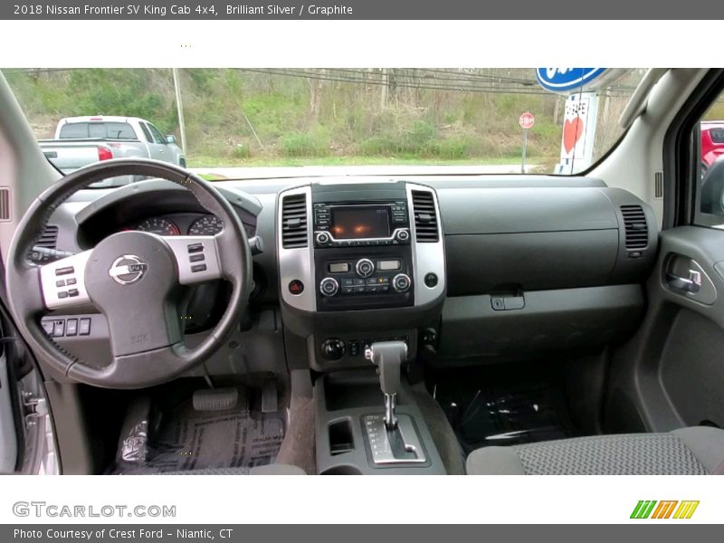 Brilliant Silver / Graphite 2018 Nissan Frontier SV King Cab 4x4