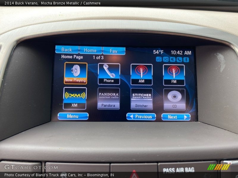 Mocha Bronze Metallic / Cashmere 2014 Buick Verano