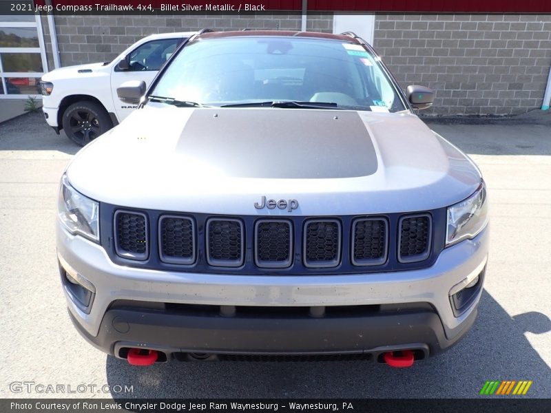 Billet Silver Metallic / Black 2021 Jeep Compass Trailhawk 4x4