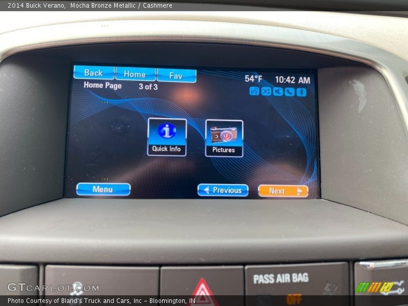 Mocha Bronze Metallic / Cashmere 2014 Buick Verano