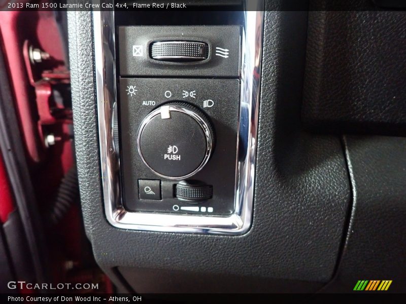 Flame Red / Black 2013 Ram 1500 Laramie Crew Cab 4x4