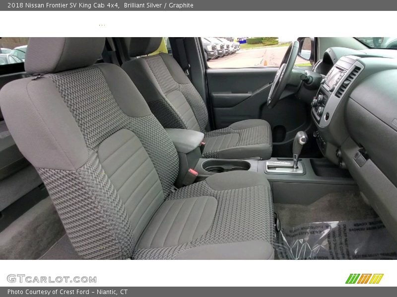 Brilliant Silver / Graphite 2018 Nissan Frontier SV King Cab 4x4