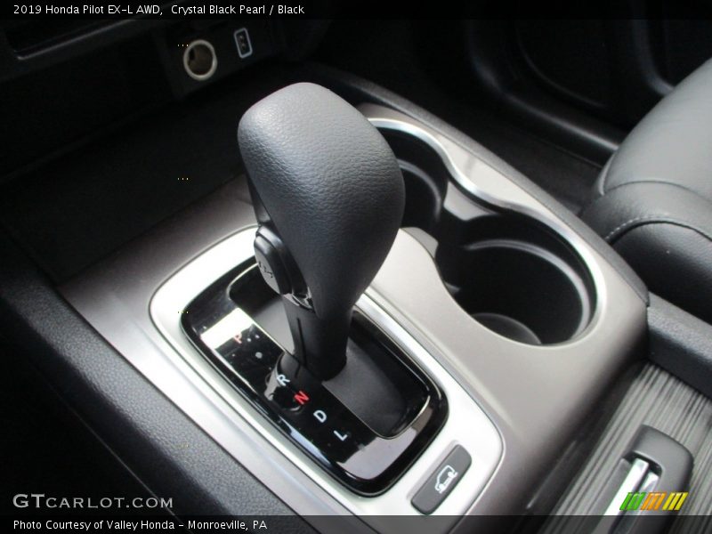 Crystal Black Pearl / Black 2019 Honda Pilot EX-L AWD
