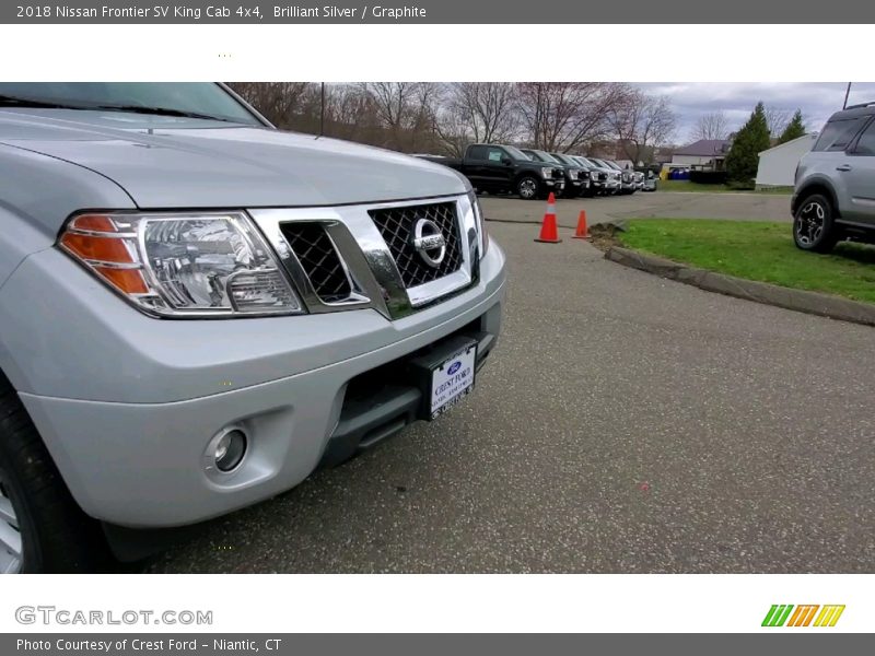 Brilliant Silver / Graphite 2018 Nissan Frontier SV King Cab 4x4