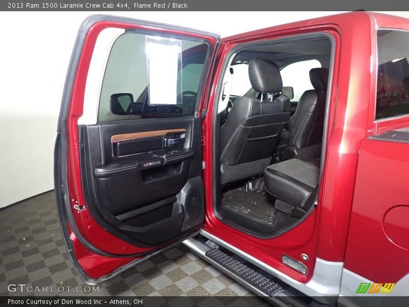 Flame Red / Black 2013 Ram 1500 Laramie Crew Cab 4x4