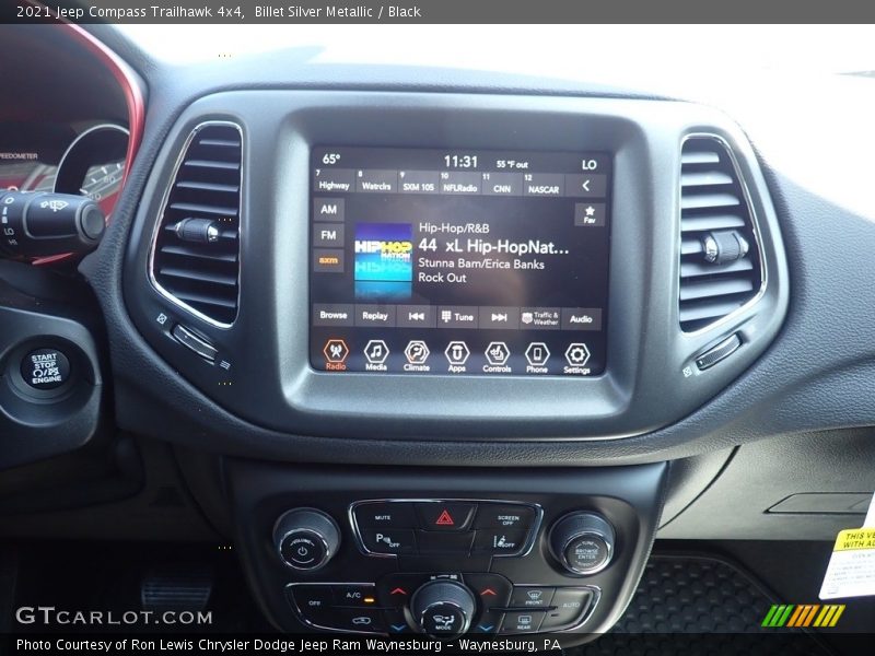 Billet Silver Metallic / Black 2021 Jeep Compass Trailhawk 4x4