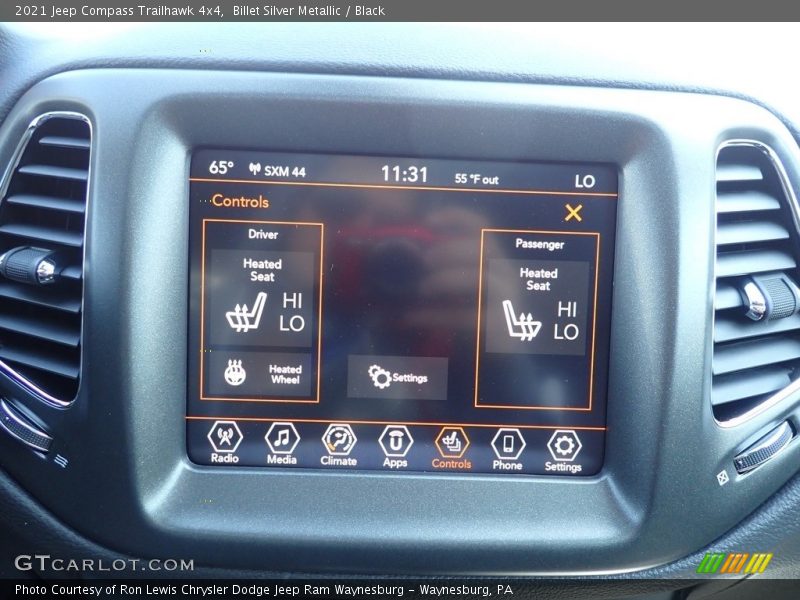 Billet Silver Metallic / Black 2021 Jeep Compass Trailhawk 4x4