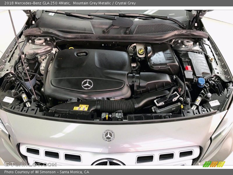 Mountain Grey Metallic / Crystal Grey 2018 Mercedes-Benz GLA 250 4Matic