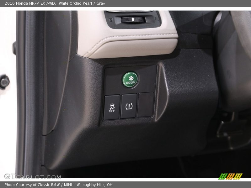 White Orchid Pearl / Gray 2016 Honda HR-V EX AWD