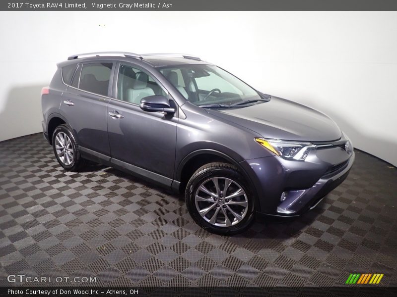 Magnetic Gray Metallic / Ash 2017 Toyota RAV4 Limited