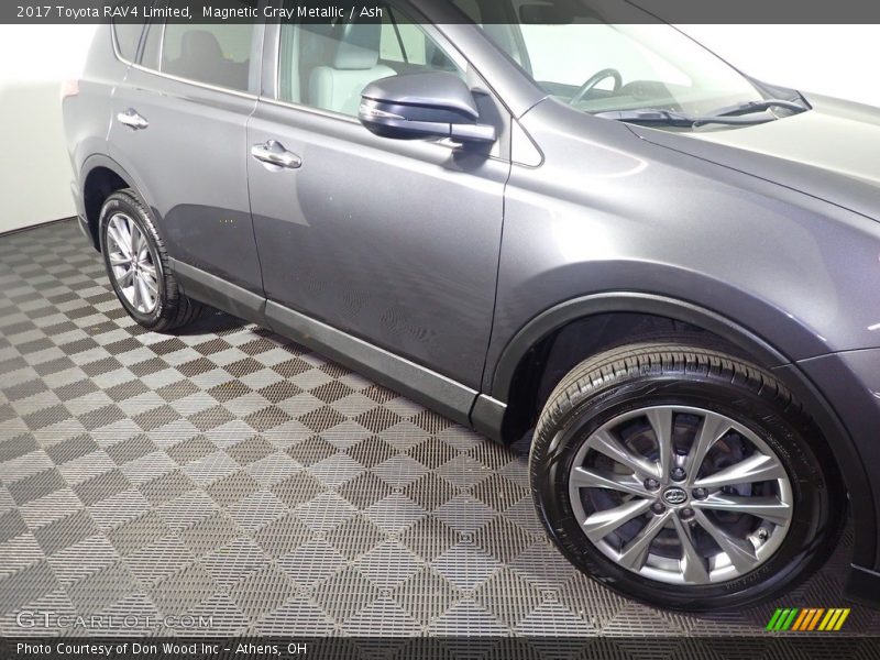 Magnetic Gray Metallic / Ash 2017 Toyota RAV4 Limited