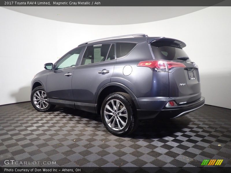 Magnetic Gray Metallic / Ash 2017 Toyota RAV4 Limited