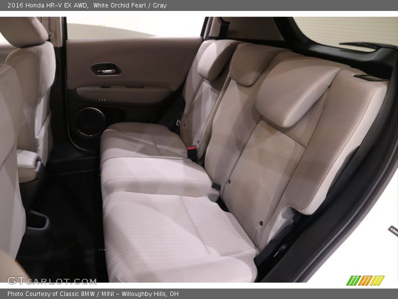 White Orchid Pearl / Gray 2016 Honda HR-V EX AWD