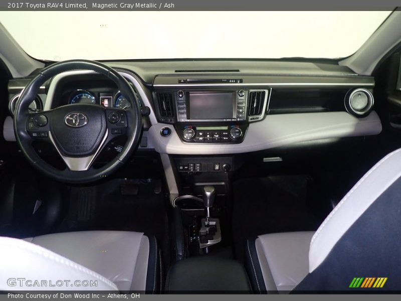 Magnetic Gray Metallic / Ash 2017 Toyota RAV4 Limited