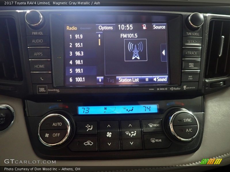 Magnetic Gray Metallic / Ash 2017 Toyota RAV4 Limited