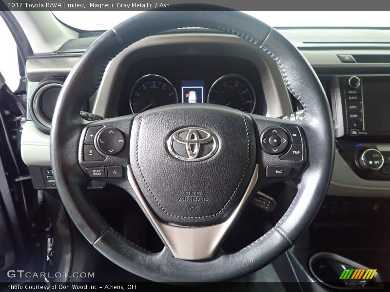 Magnetic Gray Metallic / Ash 2017 Toyota RAV4 Limited
