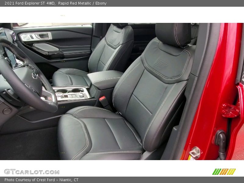 Rapid Red Metallic / Ebony 2021 Ford Explorer ST 4WD