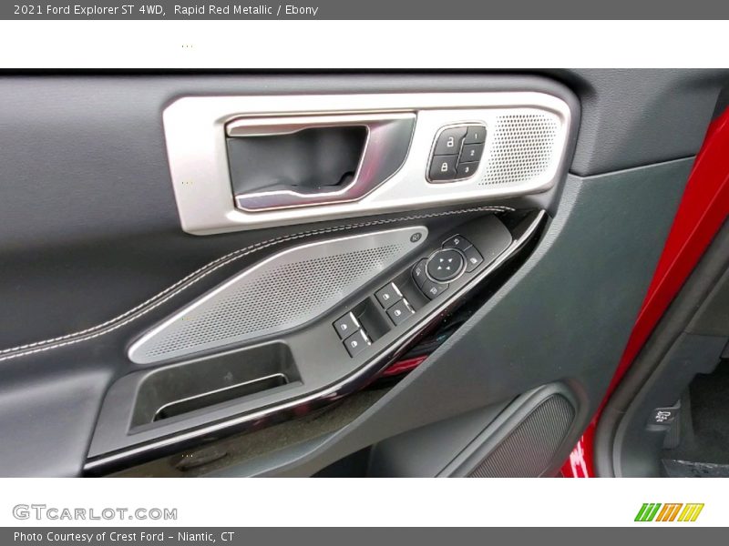 Rapid Red Metallic / Ebony 2021 Ford Explorer ST 4WD
