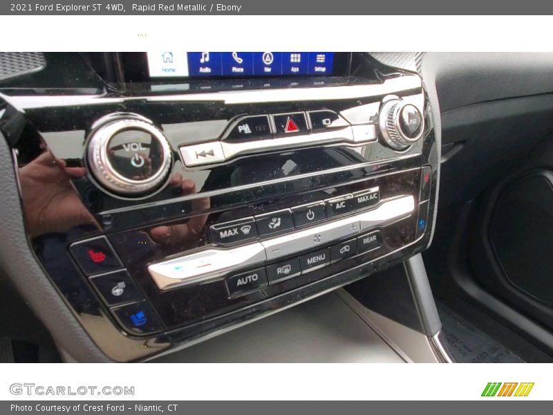 Rapid Red Metallic / Ebony 2021 Ford Explorer ST 4WD