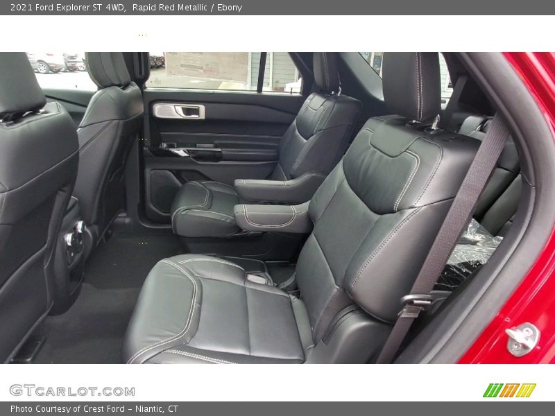 Rapid Red Metallic / Ebony 2021 Ford Explorer ST 4WD