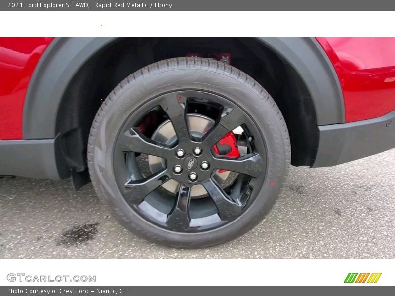 Rapid Red Metallic / Ebony 2021 Ford Explorer ST 4WD