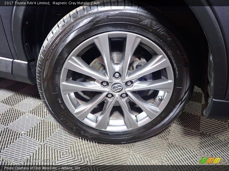 Magnetic Gray Metallic / Ash 2017 Toyota RAV4 Limited