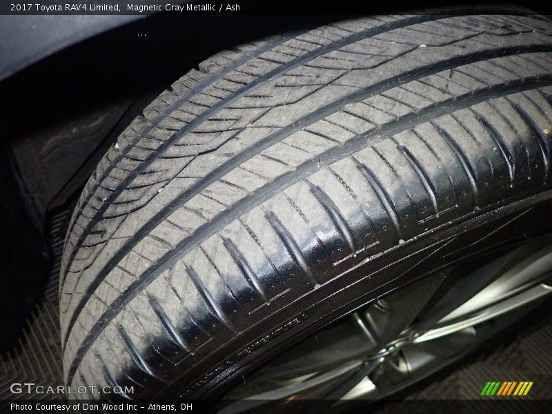 Magnetic Gray Metallic / Ash 2017 Toyota RAV4 Limited