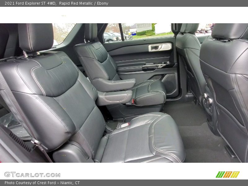 Rapid Red Metallic / Ebony 2021 Ford Explorer ST 4WD