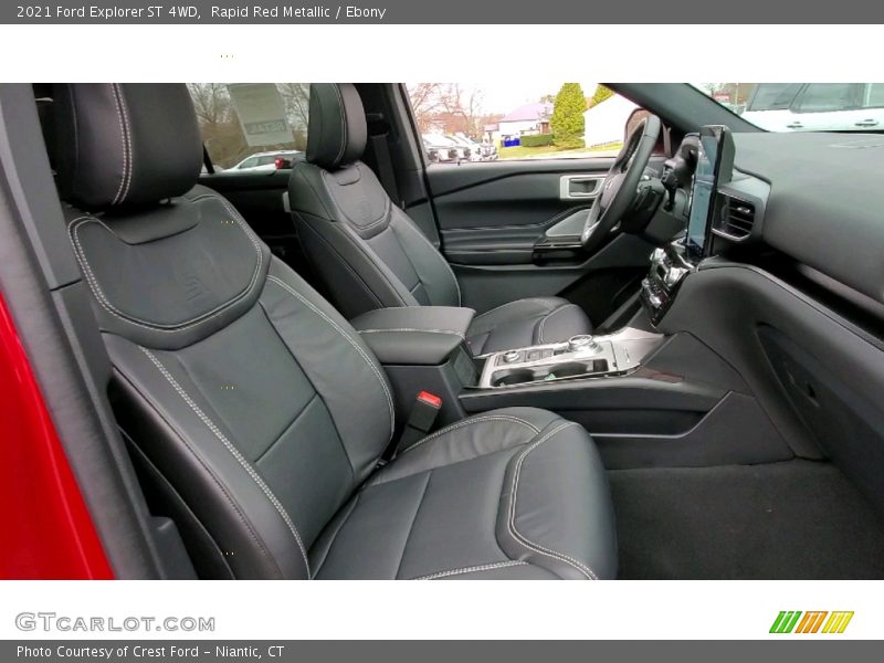Rapid Red Metallic / Ebony 2021 Ford Explorer ST 4WD