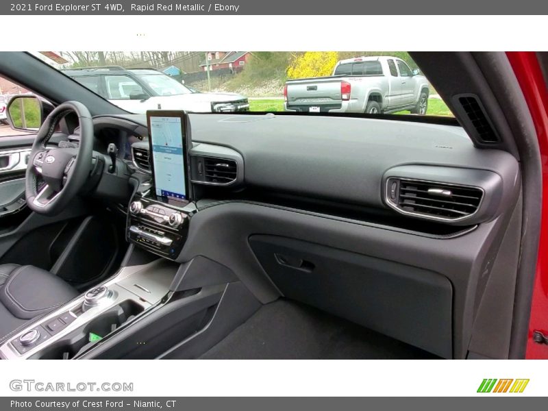 Rapid Red Metallic / Ebony 2021 Ford Explorer ST 4WD