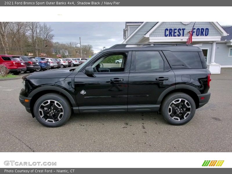 Shadow Black / Navy Pier 2021 Ford Bronco Sport Outer Banks 4x4