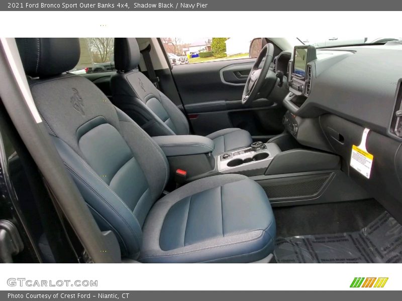 Front Seat of 2021 Bronco Sport Outer Banks 4x4