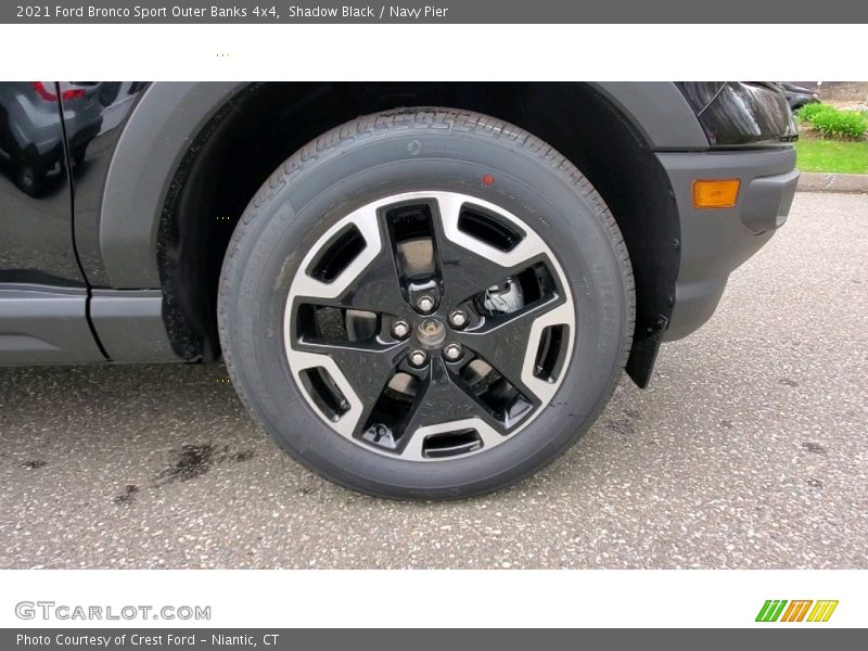 Shadow Black / Navy Pier 2021 Ford Bronco Sport Outer Banks 4x4