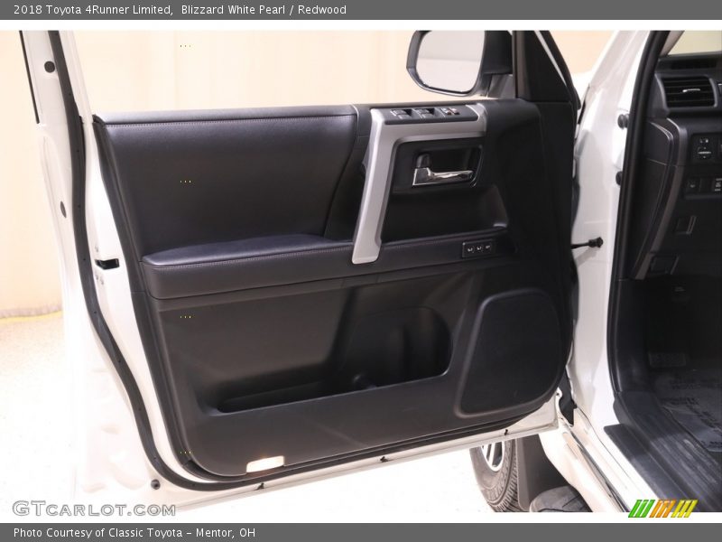 Blizzard White Pearl / Redwood 2018 Toyota 4Runner Limited