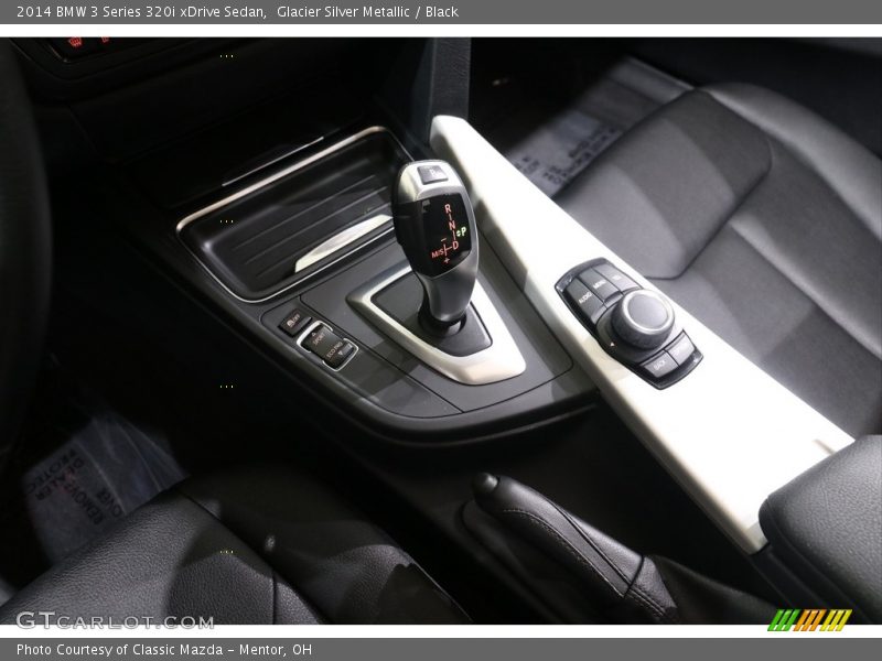 Glacier Silver Metallic / Black 2014 BMW 3 Series 320i xDrive Sedan