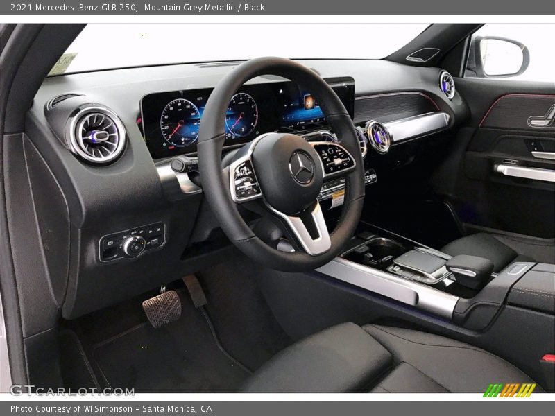 Mountain Grey Metallic / Black 2021 Mercedes-Benz GLB 250