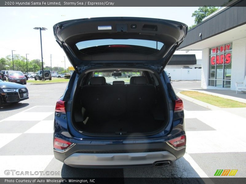 Stormy Sea / Espresso/Gray 2020 Hyundai Santa Fe Limited