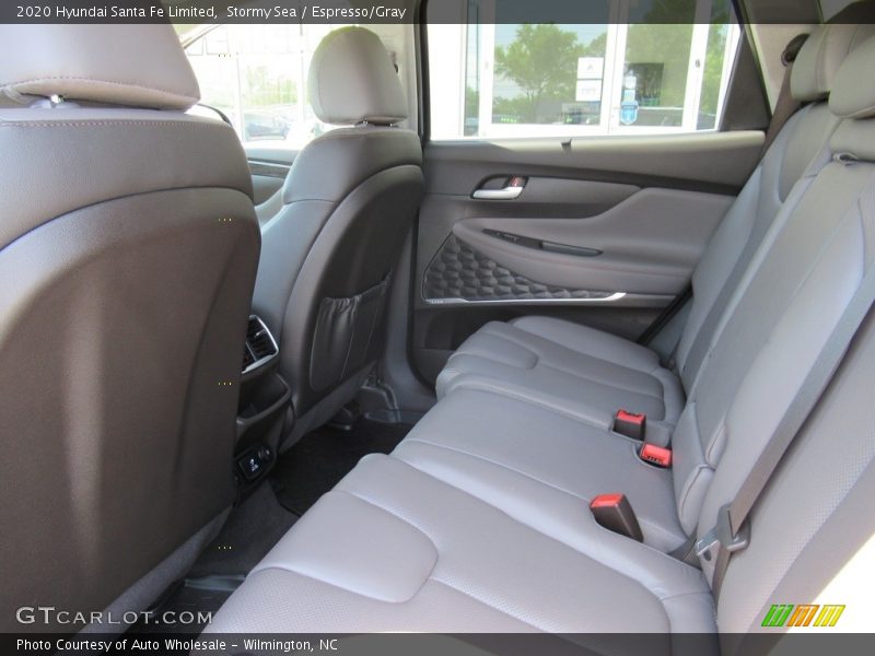 Stormy Sea / Espresso/Gray 2020 Hyundai Santa Fe Limited