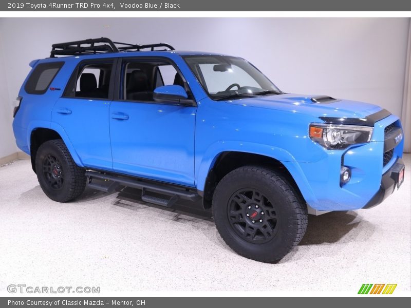 Voodoo Blue / Black 2019 Toyota 4Runner TRD Pro 4x4