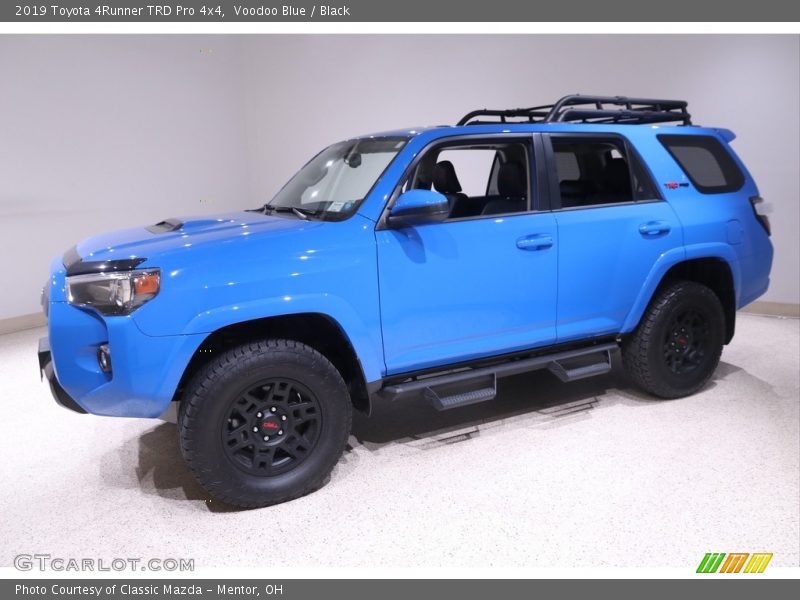 Voodoo Blue / Black 2019 Toyota 4Runner TRD Pro 4x4