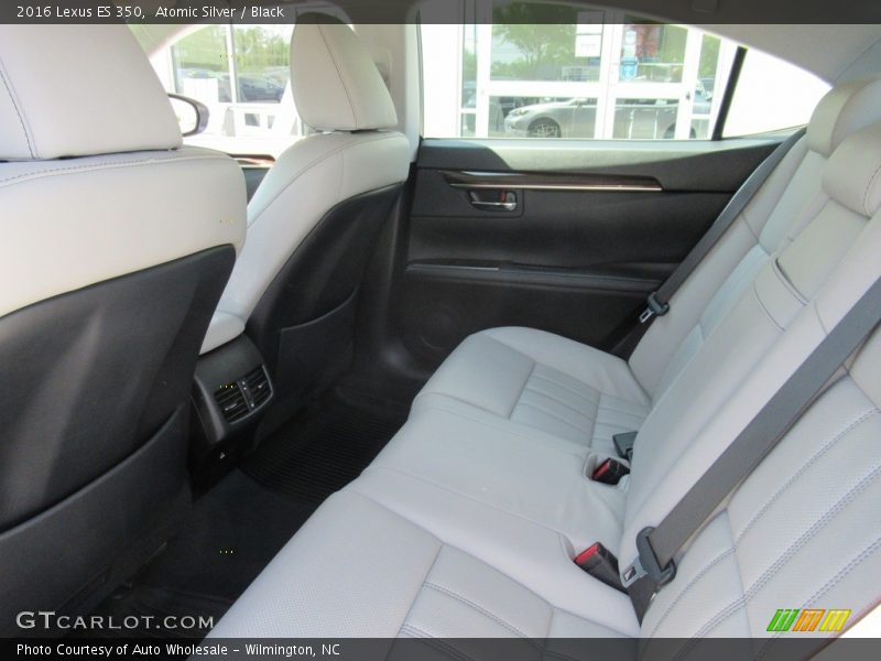 Rear Seat of 2016 ES 350