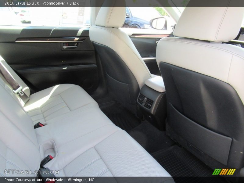 Atomic Silver / Black 2016 Lexus ES 350